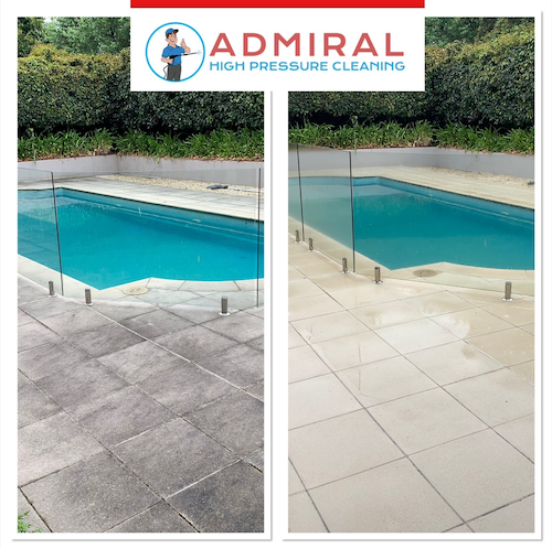 Pool Surrounds Cleaning